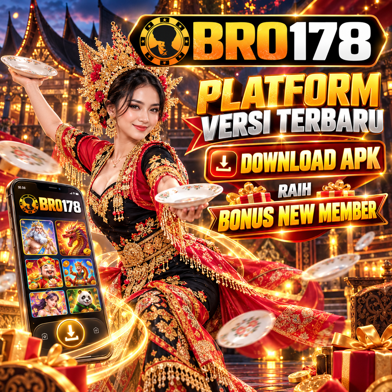BRO178: Platform Versi Terbaru Download APK Raih Bonus New Member